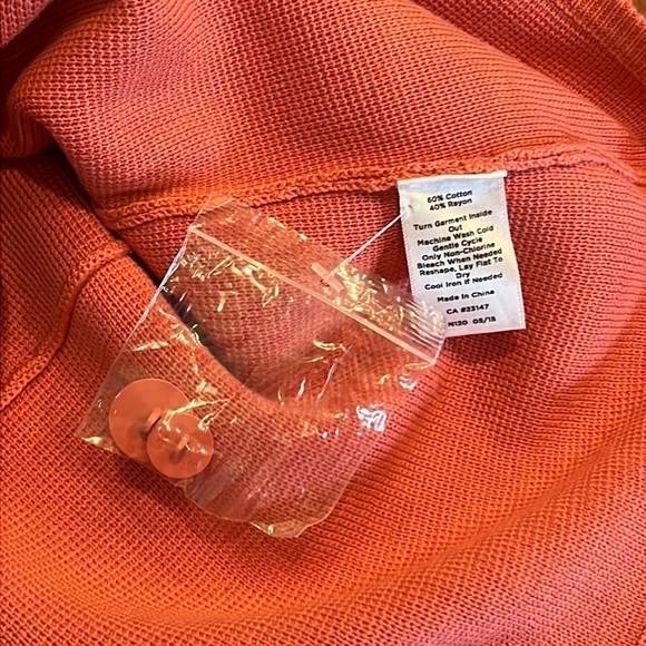 ⭐️ New 3 Piece Bundle Outfit Talbots Cardigan Top & Skort Size PXL - Picture 15 of 16